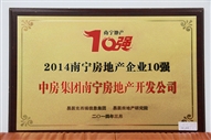 A2、2014南寧房地產(chǎn)企業(yè)10強(qiáng)